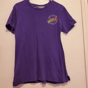 Victoria's Secret Pink retro style tie back tee
